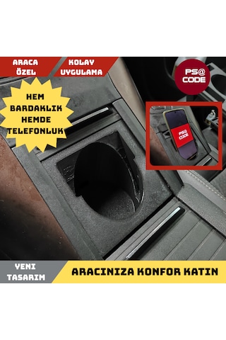 Citroen Berlingo-peugeot Rifter-opel Combo-fiat Doblo Orta Konsola Çapraz Telefonluk Ve Bardaklık 1