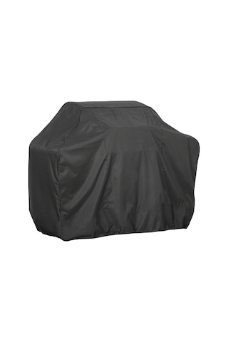 Padalink Barbekü Mangal Örtüsü 210d Oxford Kumaş Siyah Su Geçirmez Çekmeceli 145x61x117cm