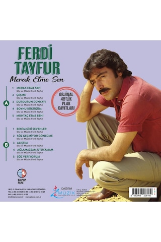 Ferdi Tayfur - Merak Etme Sen Renkli Plak