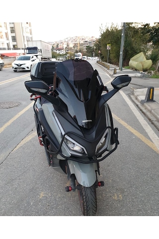 Motocam Honda Forza 250 Ön Cam 2021-2026 Model 47cm Siyah Renkli 4mm İade Yoktur