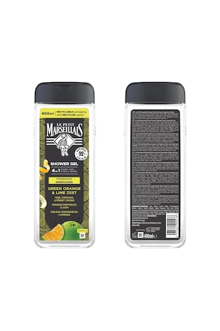 Le Petit Marseillais Men Yeşil Portakal Ve Misket Limonu Duş Jeli 400 Ml Limon