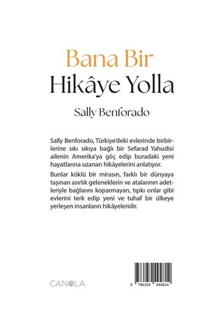 Bana Bir Hikaye Yolla Sefarad Masalları / Sally Benforado
