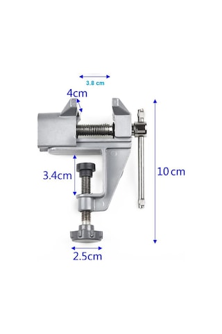 Takı Hobi Işleri Için Mini Masa Tezgah Mengene 38 Mm