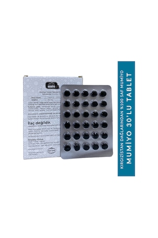Doğal Efendi Kırgızistan'dan İthal Shilajit Mumiyo 30'lu Tablet