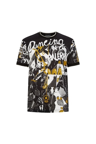 Dolce & Gabbana Dolce&Gabbana Dancing in Palermo T-shirt G8HA8THP7DE Çok Renkli
