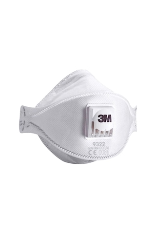 3M 9322+ Ventilli Toz Maskesi FFP2 Aura Solunum Koruma Partikül T