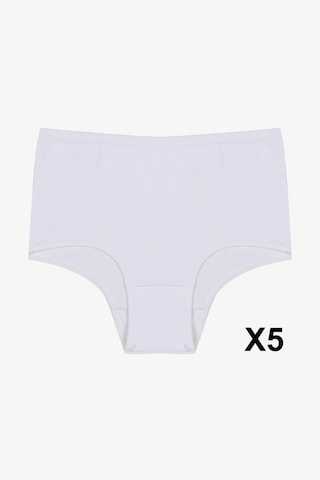 Kadın 5'li Likralı Ekstra Yüksek Bel Külot Ko5305ktl L