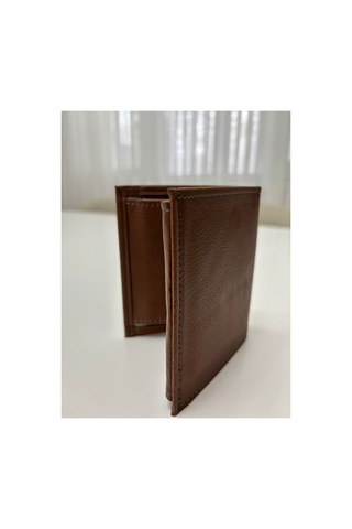 Store Erkek Klasik Şık Cüzdan Kahverengi