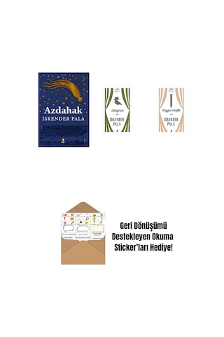 Azdahak + Süleyman Ciltli + Neyzen Tevfik Ciltli + Okuma Sticker'ları