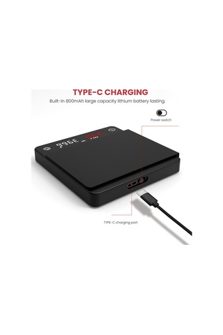 Mini Akıllı Mutfak Terazisi Tartım Hassas Dijital Terazi Espresso Siyah