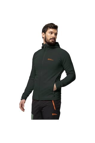Jack Wolfskin Baıselberg Hooded Fz M Yeşil