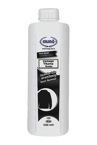 Ersağ Siyahlar İçin Çamaşır Yıkama Sıvısı 1000 Ml + Çamaşır Kokus