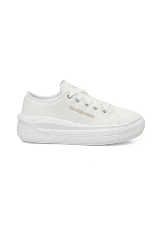 U.s. Polo Assn. Cleme Tex Jr 5fx Beyaz Kız Çocuk Sneaker 000000000101946373 Beyaz
