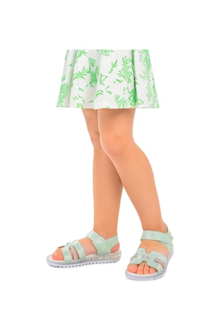 Kiko Kids Kız Çocuk Sandalet Arz 2345 Mint Yeşili