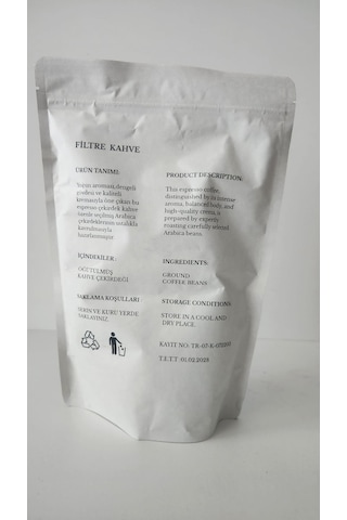 Ottomora Balance Series Filtre Kahve 500 Gr 500 Gr - Taze Öğütülmüş Filtre Kağıdı