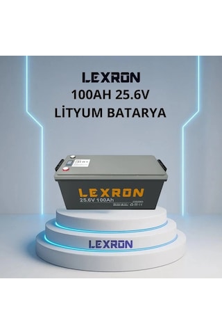 Lexron 100ah 25.6v Lityum Akü Lexron 100ah 25.6v Lityum Akü