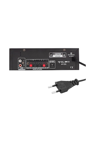 Magicvoice Mv-520 15 Watt Usb Sd Bluetooth 1 Mikrofonlu Girişli Trafosuz Anfi Okul Cami Mağaza Tipi Amfi