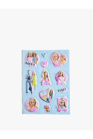 Koton Barbie Lisanslı Sticker Seti Pembe 7wak70360aa
