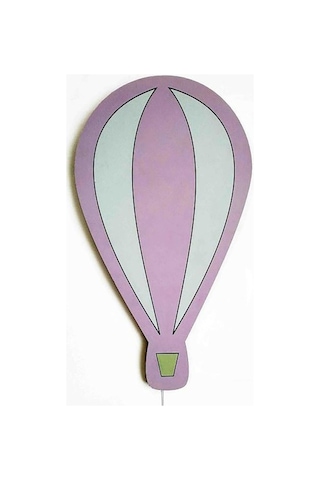 Çocuk Odası Bebek Odası Led Işıklı Balon Baskılı Mdf Duvar Süsü