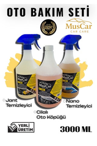 Muscar Oto Bakım Seti