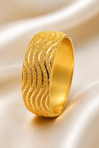 22 Ayar Tse Belgeli 20 Gram Lazerli Su Yolu Mega Altın Bilezik 20 Mm Ajda Gold Düğün Nişan