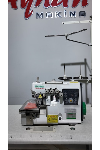 Sewpower Moonstar Overlok Dikiş Makinası 5 İplik "yeni Nesil" / Sp-p6-5 Yok