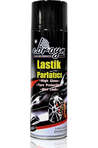Ebrayn Premium Aerosol Lastik Parlatıcı 500 ML