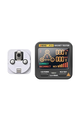 Suntek Soket Test Cihazı Devre Polarite Gerilim Dedektörü Ab