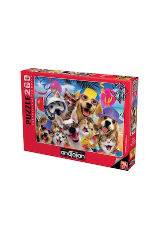 Puzmooyuncak Anatolian Plaj Selfisi (Beach Party Selfie) 260 Parça Puzzle