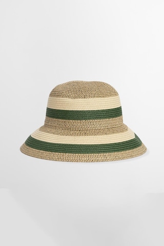 Barbour Daphne Örgü Şapka Ol71 Olive/sand Yeşil
