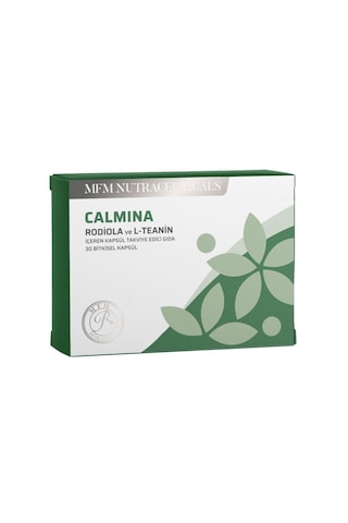 Mfm Calmina Rodiola Ve L-teanin İçeren 30 Bitkisel Kapsül
