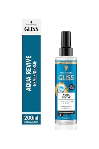 Schwarzkopf Gliss Aqua Revive Saç Bakım Kremi 200 ML