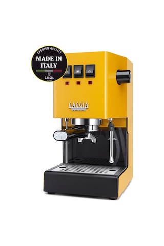 Gaggia RI9481/18 Milano New Classic Evo 2023 Gün Işığı Sarısı Manuel Espresso Makinesi