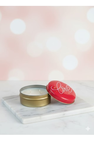Forest Soul Sedir & Sandal Ağacı Kokulu El Yapımı Soya Mumu Happy Blaze Candle Pembe