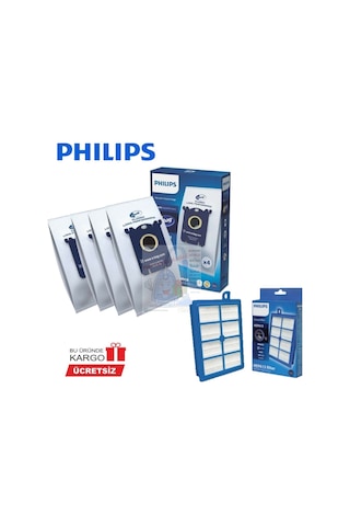 Philips Uyumlu S-Bag Süpürge Toz Torbası (440999843)