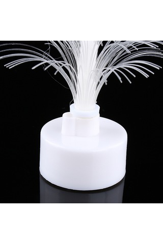 Springsun Renk Değiştiren Işıklı Fiber Noel Ağacı - Dayanıklı Plastik, Ev Ve Dış Mekan Dekorasyonu, Renkli Işık Efekti