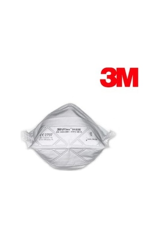 3m Vflex 9152e Ffp2 Partikül Toz Maskesi, Ventilsiz