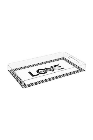 Love Myself Pleksi Tepsi -pt2146 - 40x24cm