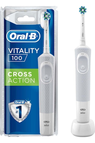 Oral-B Vitality 100 Cross Action White Elektrikli Diş Fırçası