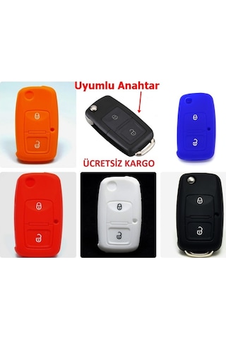 Volkswagen Uyumlu Bora Anahtar Koruyucu Kılıf,Bora Kumanda Koruyucu 2 T