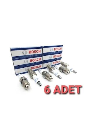 Bmw 5 Serisi E39 520i Buji Takım Çift Tırnak 2.0 Motor 6 Adet 1996-2003 Bosch