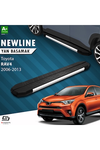 S-dizayn Toyota Rav 4 3 Newline Krom Yan Basamak 163 Cm 2006-2013