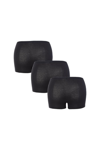 Blackspade 1571 Kadın Pamuklu Boxer 3'Lü Paket