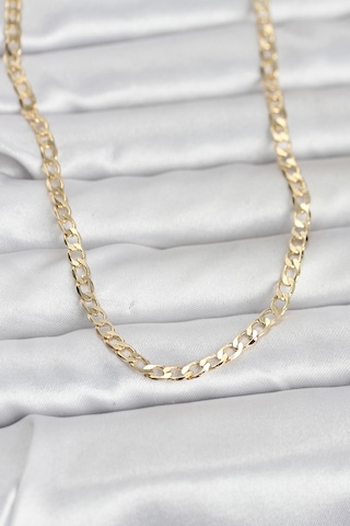 Cm 14k Gold Renk Zincir Model 60 Cm Kadın Kolye Diğer