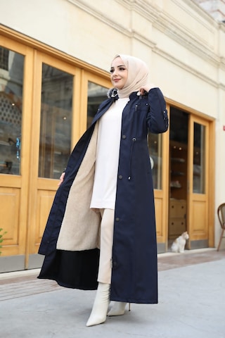 BATTAL BÜYÜK BEBEN KADIN İÇİ TAMAMEN KÜRLÜ Lacivert