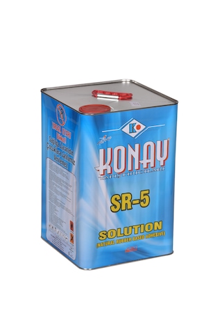Konay Yapıştırıcıları Ayakkabı / Yapıştırıcı / Solüsyon / Konay Sr-5 / 10 Kg Beyaz