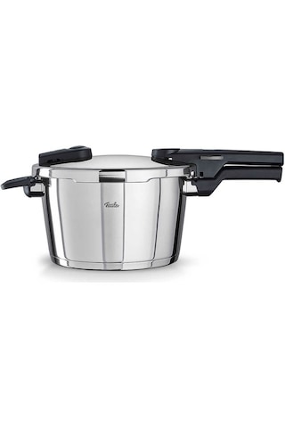 Fissler - Vitaquick Glossy 4,5 Litre Düdüklü Tencere + Tava Set