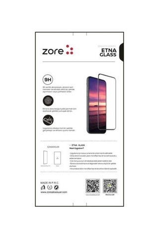 Apple Uyumlu iPhone 14 Plus Zore Etnaa Cam Ekran Koruyucu