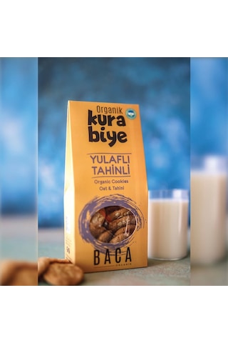 Baca Organik Yulaflı Tahinli Kurabiye 55 G