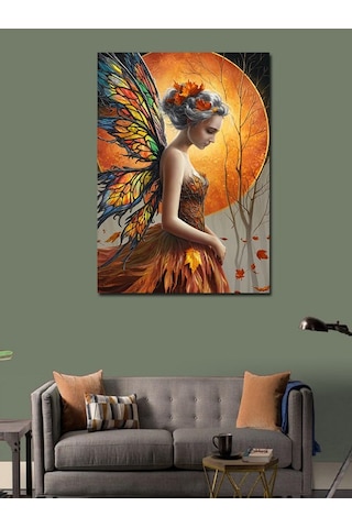 Kanvas Tablo Yavru Deniz Kaplumbağası 50cmx70cm